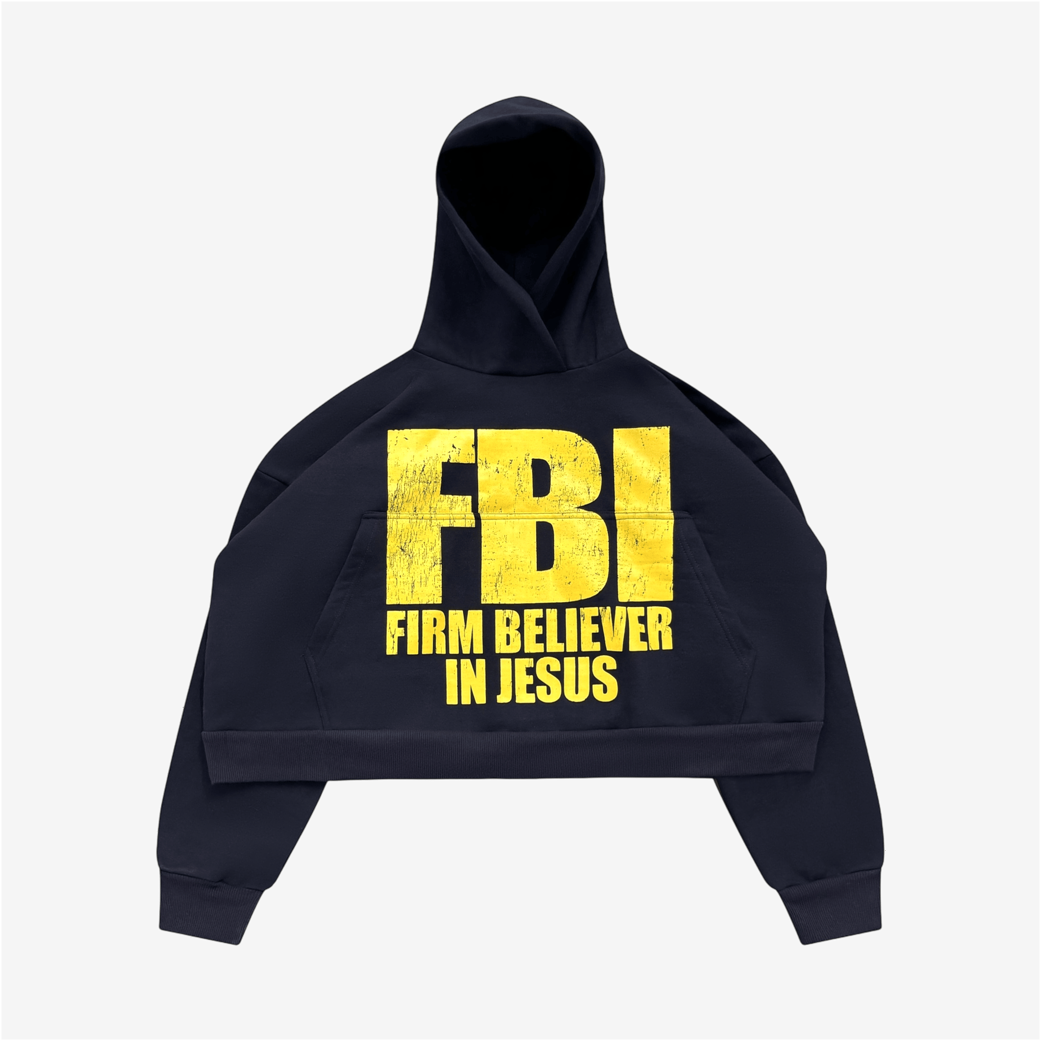 Heaven On Earth FBI Hoodie Black Gifts For Sister Birthday Gifts For Best Friend