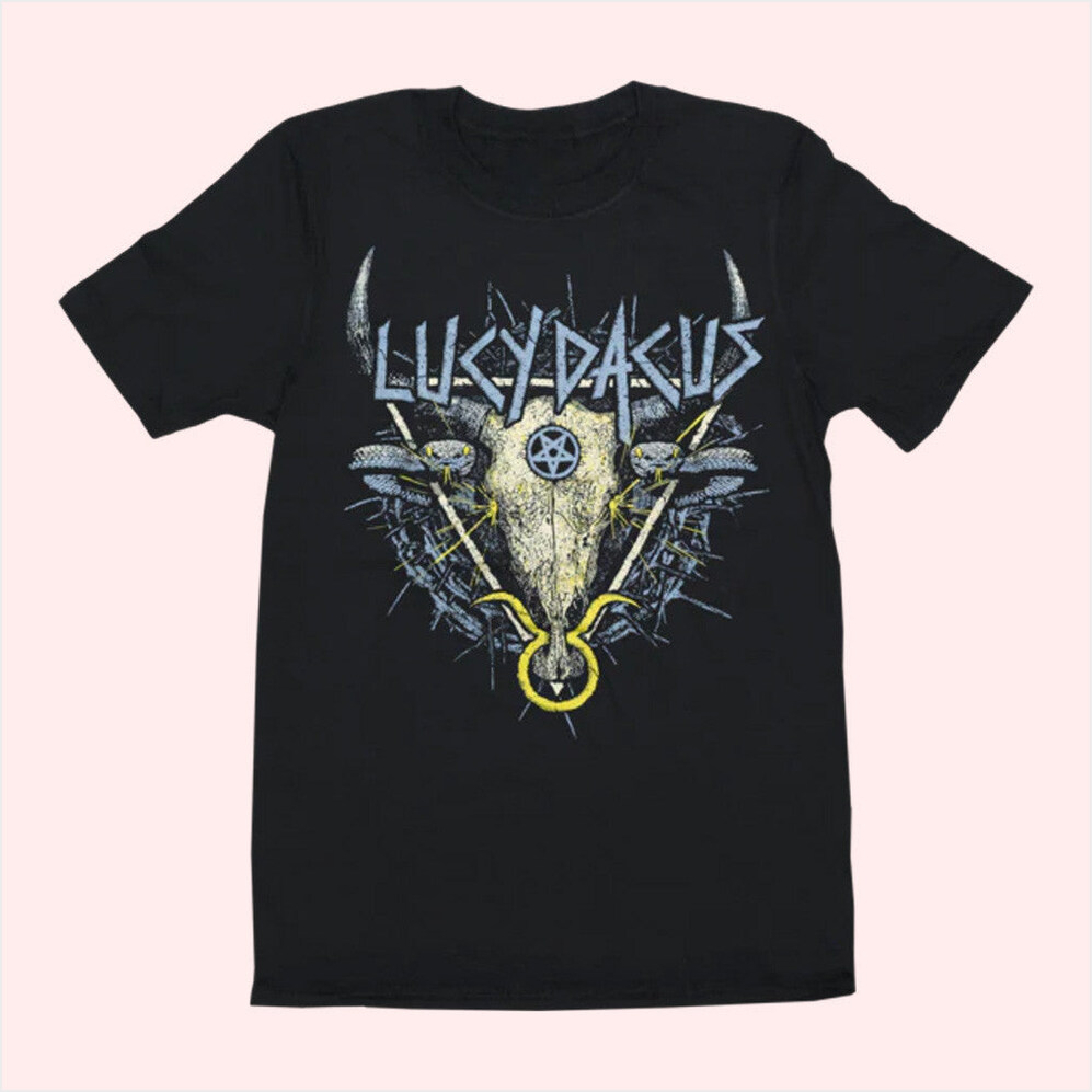 Heavy Metal T-Shirt Lucy Dacus Merch Black Gifts For Him Birthday Gift Ideas Christmas Presents