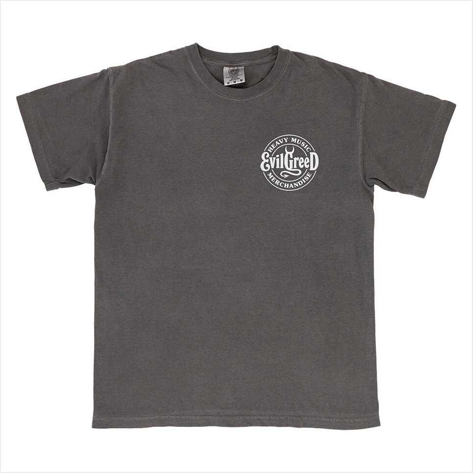 Heavy Music Grey Shirt Evil Greed Merch Evil Greed Shirt Father'S Day Gifts For Husband