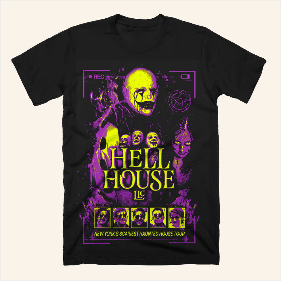 Hell House Llc Never Stop Recording T-Shirt Terrorthreads Merch Birthday Gifts For Friends