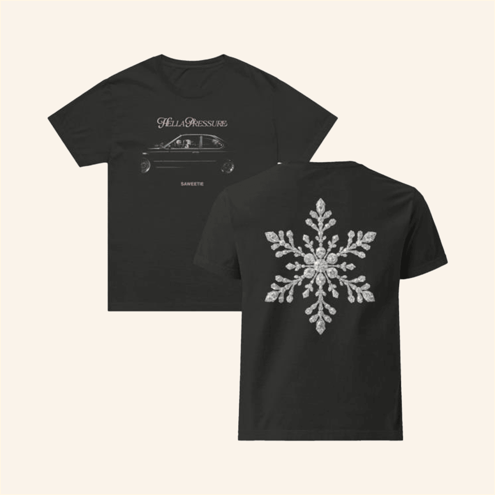 Hella Pressure Cover T-Shirt Saweetie Merch Birthday Gifts For Rapper Fan Best Friend Gifts