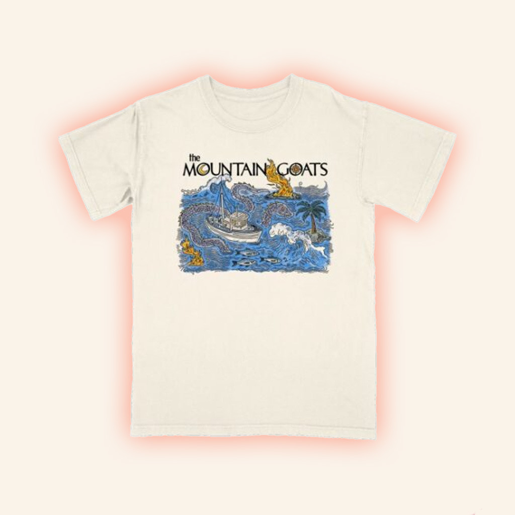 Hello Merch The Mountain Goats Sea Monster Shirt Gift Ideas For Besties