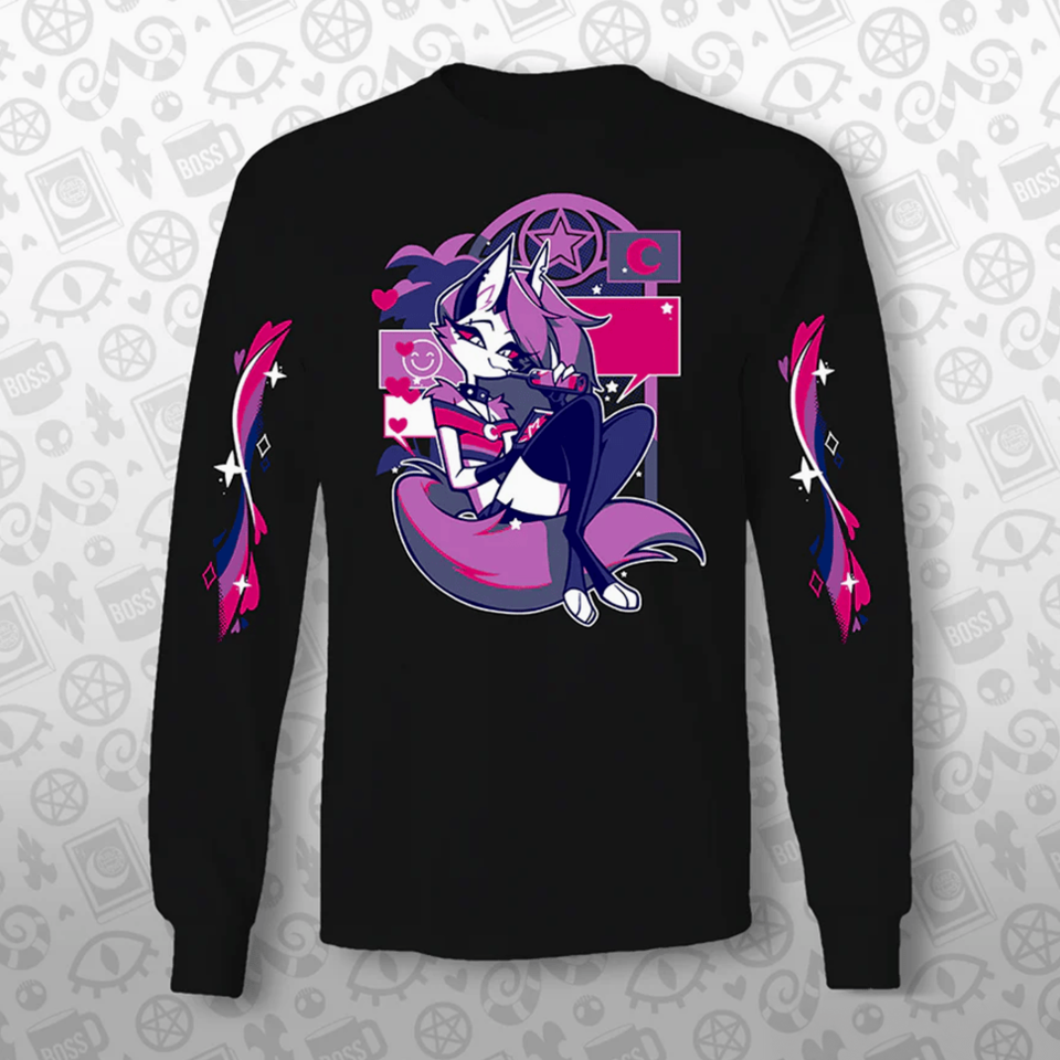 Helluva Boss Pride Merch 2025 Loona Pride Long Sleeve Shirt Meaningful Father's Day Gifts
