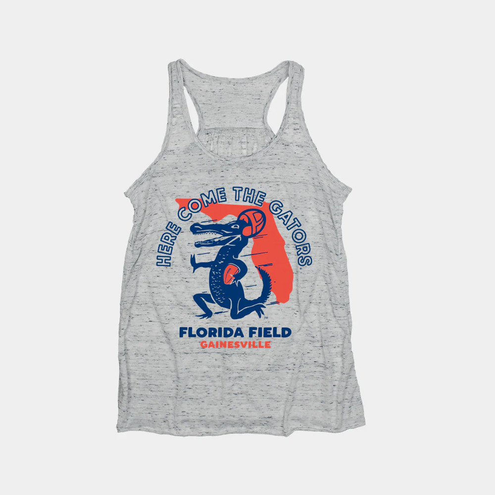 Here Come The Gators Women’s Tank Top Unique Gifts For Basketball Lovers