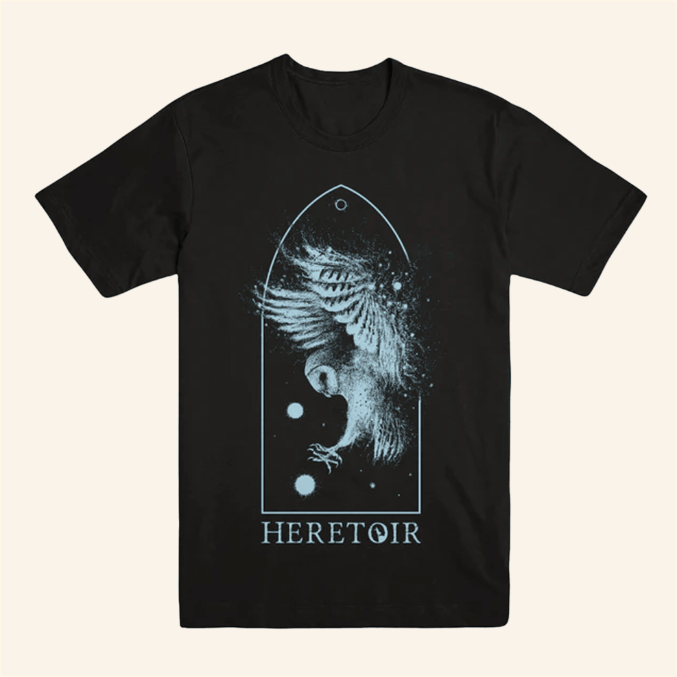 Heretoir Owl T-Shirt Evil Greed Merch Unique Birthday Gift Ideas Christmas Presents