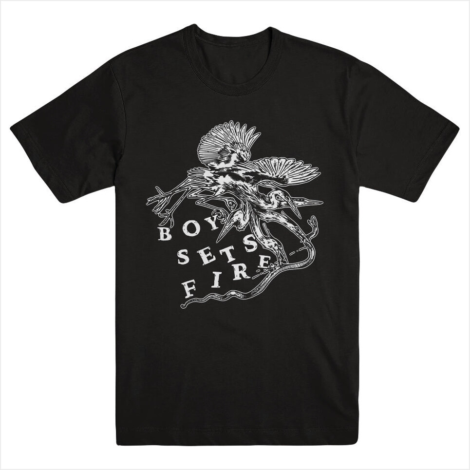 Heron Shirt Boysetsfire Merch Boysetsfire Shirt Father'S Day Birthday Gifts For Husband