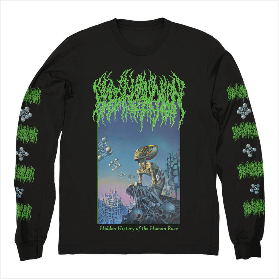 Hidden History Of The Human Race Long Sleeve Shirt Blood Incantation Merch Blood Incantation Shirt Father's Day Gifts For Husband