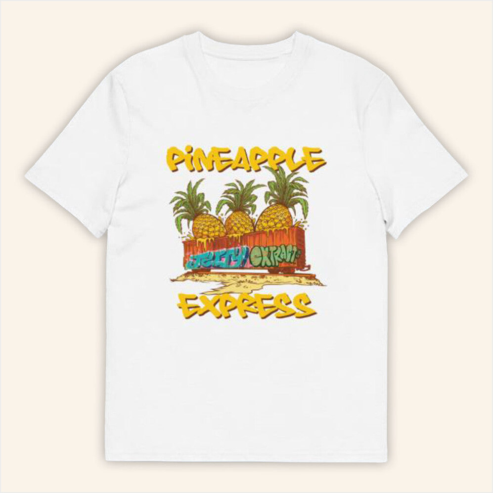 High Thc Pineapple Express Organic T-Shirt Jetty Extracts Merch Birthday Gifts For Sister