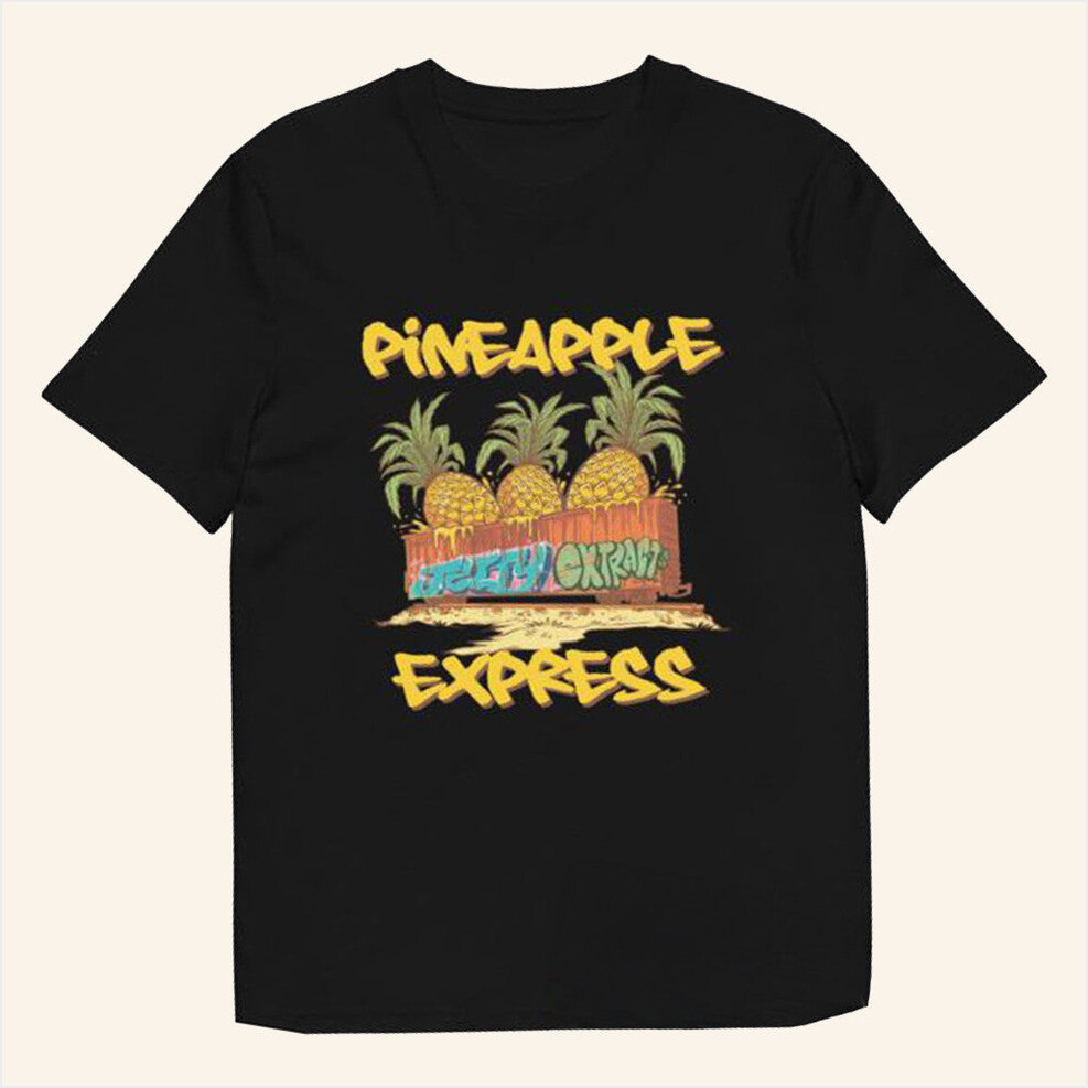 High Thc Pineapple Express Organic T-Shirt Jetty Extracts Merch Brother Birthday Gifts