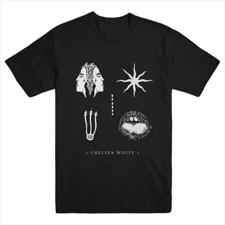 Hiss Spun Emblems Shirt Chelsea Wolfe Merch Chelsea Wolfe Shirt Father'S Day Gifts For Metal Music Lovers