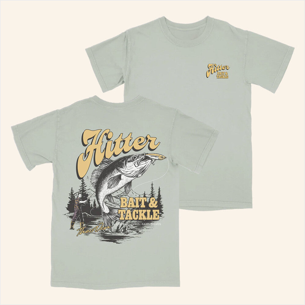 Hitter Bait And Tackle T-Shirt Theo Von Merch Best Friend Birthday Gifts Christmas Presents