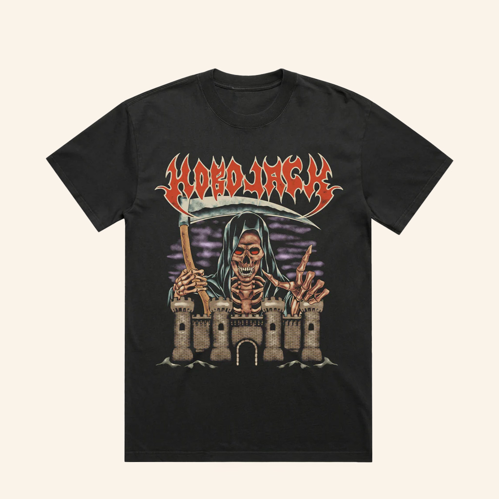 Hobo Jack Merch Deathï¿½s Door Black Band T-Shirt Gifts For Fans