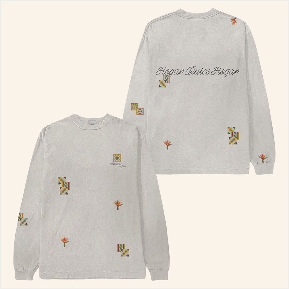 Hogar Dulce Hogar Long Sleeve T-Shirt DTMF Merch Debi Tirar Mas Fotos Merch Her Birthday Gift