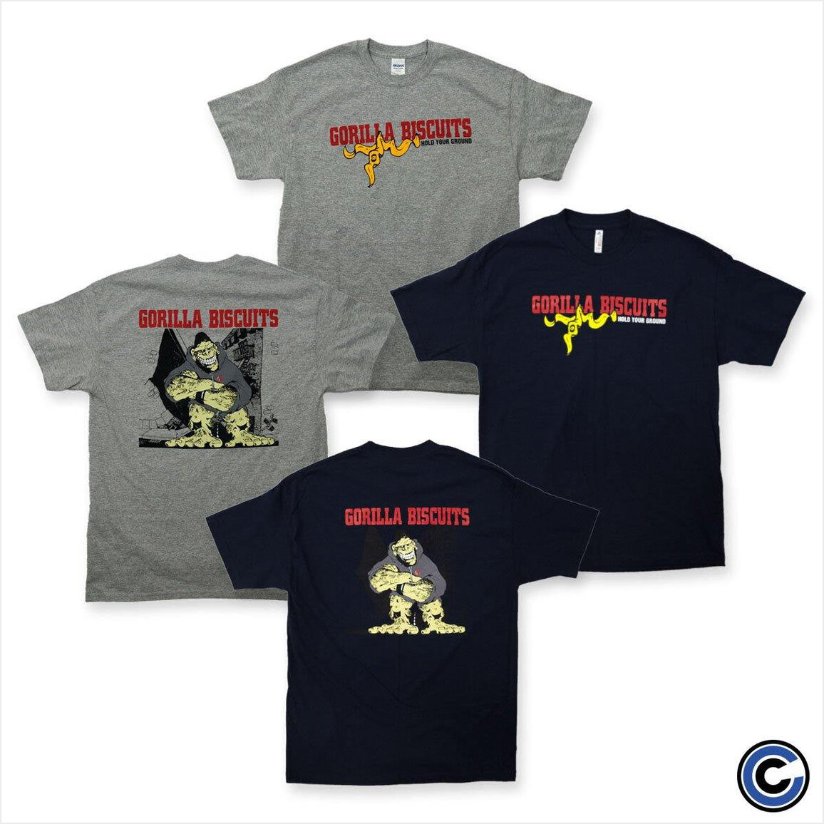 Hold Your Ground Shirt Gorilla Biscuits Merch Gorilla Biscuits Shirt Birthday Gift Ideas