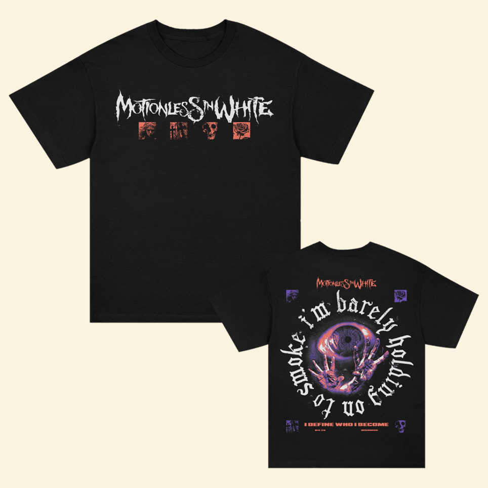 Holding On To Smoke T-Shirt Motionless In White Merch Father's Day Birthday Gifts For Dad