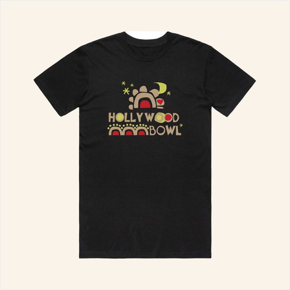 Hollywood Bowl With The Folks Black Shirt Laphil Merch Gift Ideas For Him Best Friend Gifts