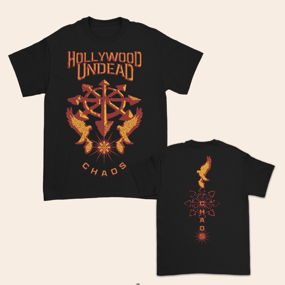 Hollywood Undead Chaos T-Shirt Hollywood Undead Merch Best Father's Day Birthday Gifts