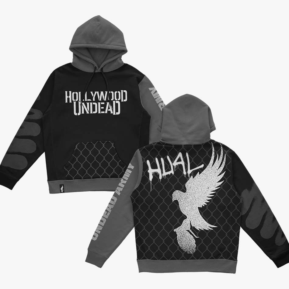 Hollywood Undead Merch Hollywood Undead HU4L Hoodie Perfect Father's Day Gifts Gifts For BFF
