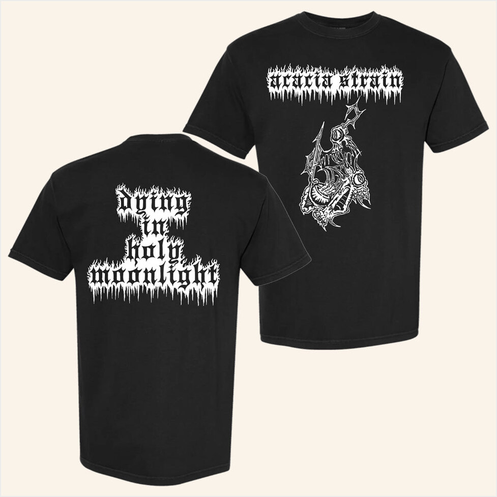 Holy Moonlight Shirt The Acacia Strain Merch Black Best Friend Birthday Gifts