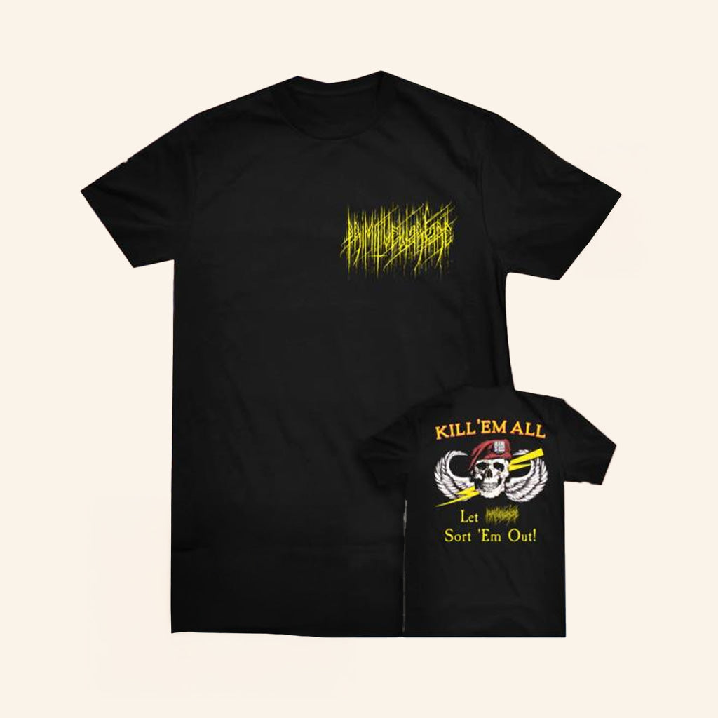 Holy Mountain Printing Merch Primitive Warfare Kill Em All Shirt Dad Gifts