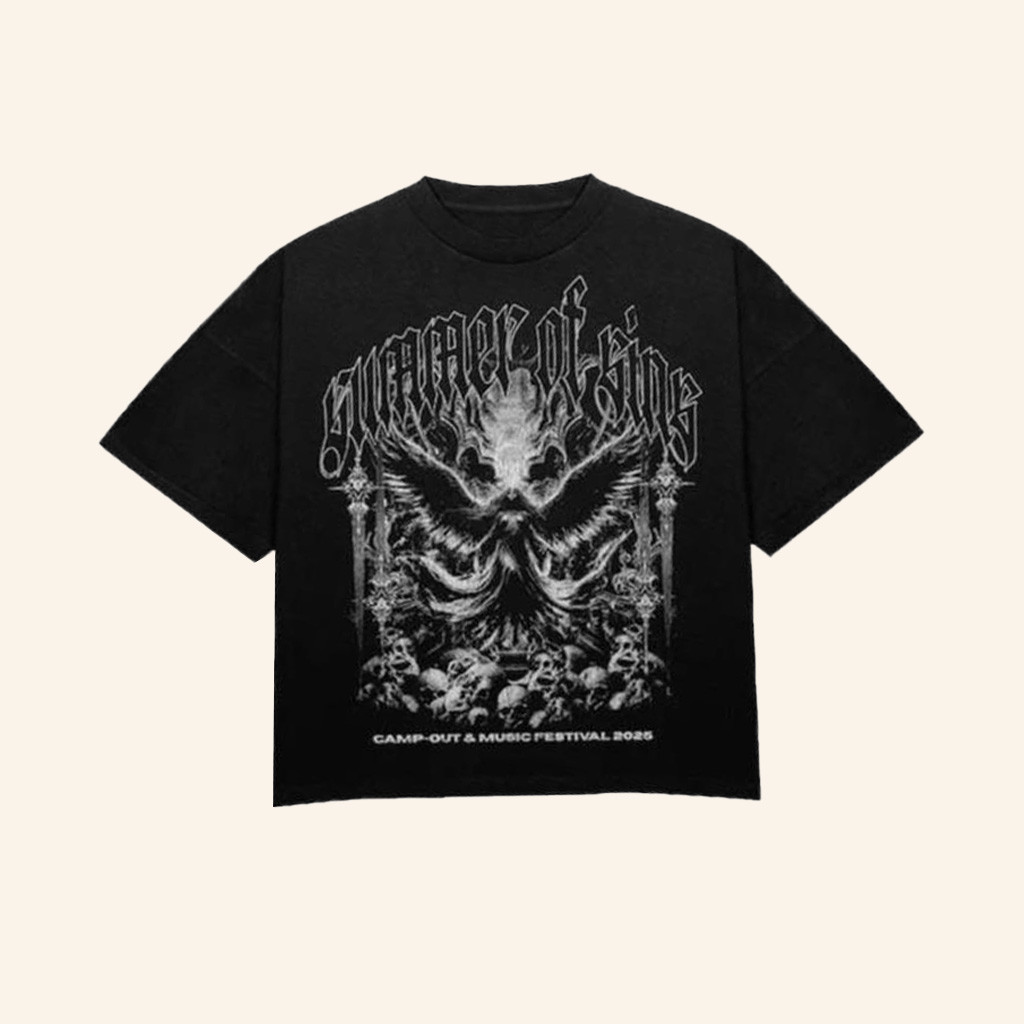 Holy Sinner Merch Sin Repent Sin Again T-Shirt Gift Ideas For Music Lovers