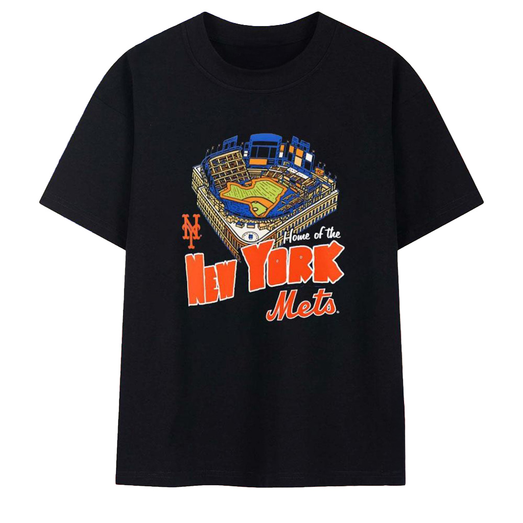 Home Of The New York Mets T-Shirt New York Mets Merch Cool Gifts For Baseball Lovers