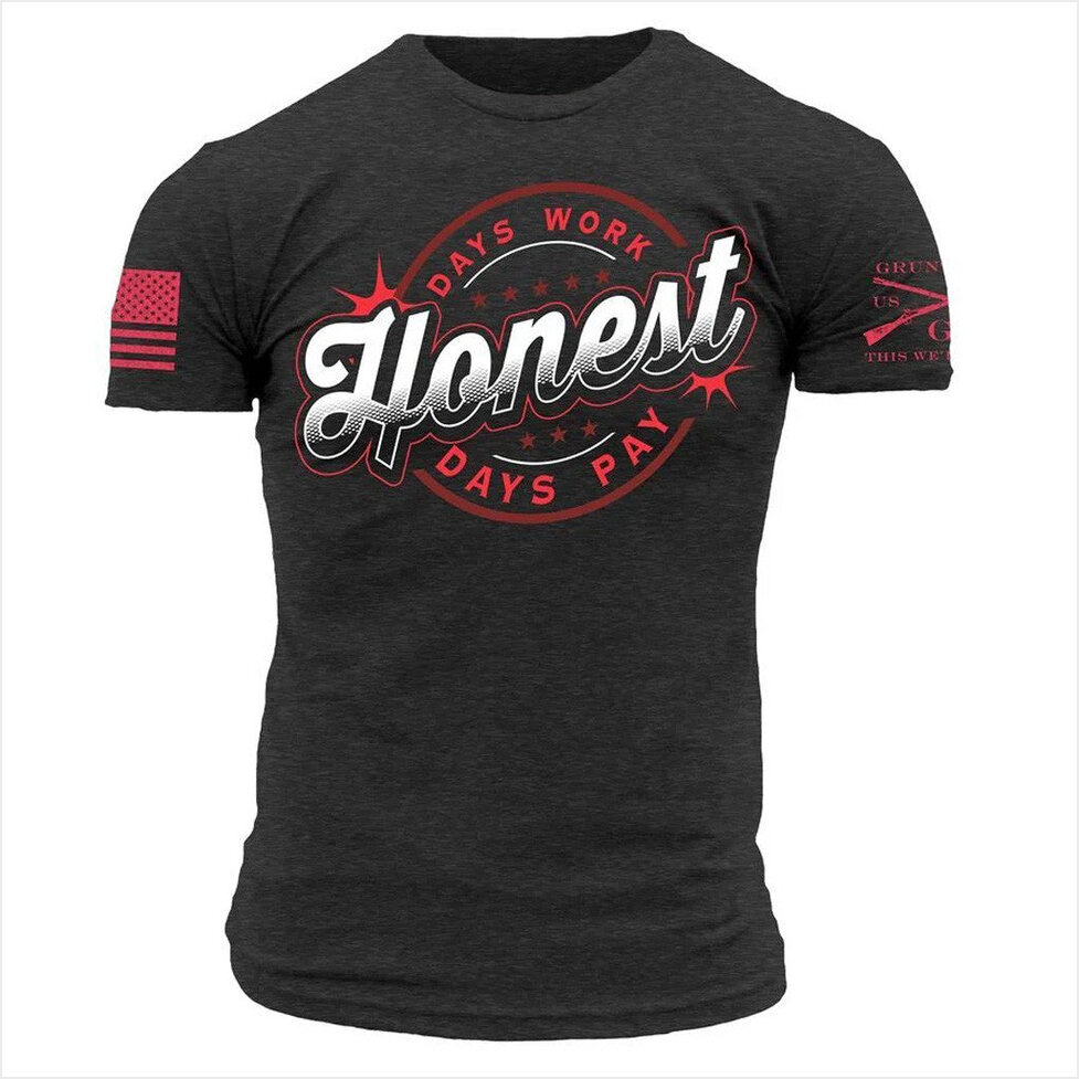 Honest T-Shirt Grunt Style Merch Birthday Gifts For Father BFF Gifts Ideas Christmas Presents