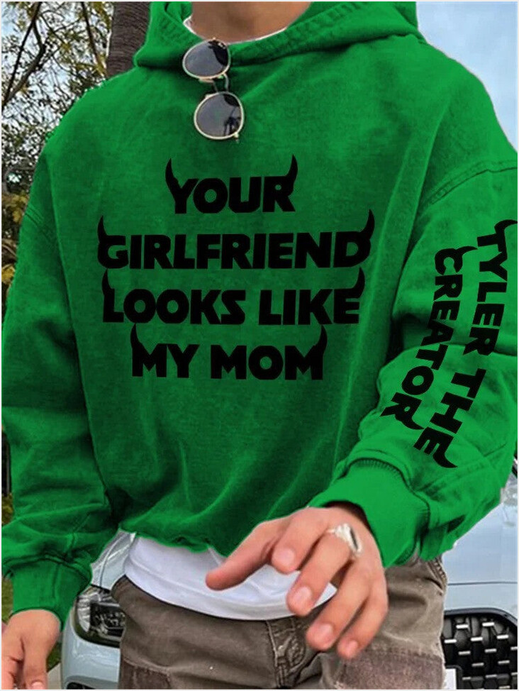 Hoodie Chromakopia Tour Merch Your Girlfriend Looks Like My Mom Hoodie Gifts For Music Fan
