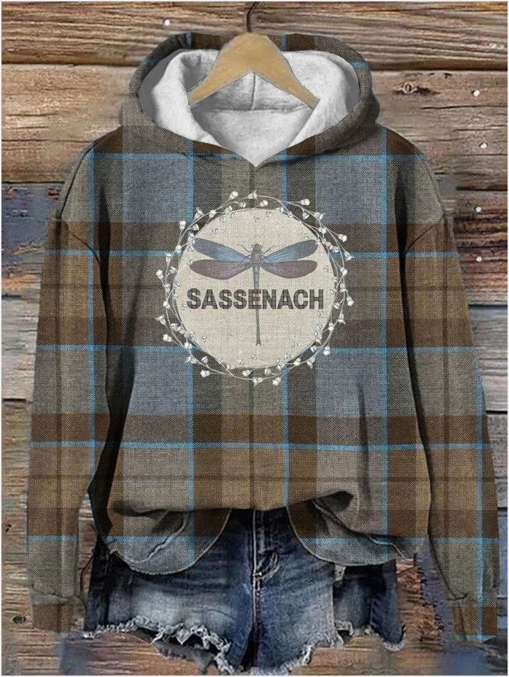 Hoodie Outlander Merch Dragonfly Sassenach Hoodie Outlander Gifts For Fan Birthday Gift Ideas