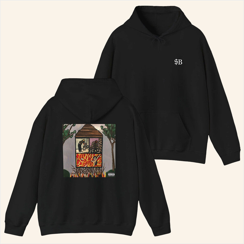 Hoodie Suicide Boys Merch Long Term Effects of Suffering Album Cover Hoodie SuicideBoys Hoodie