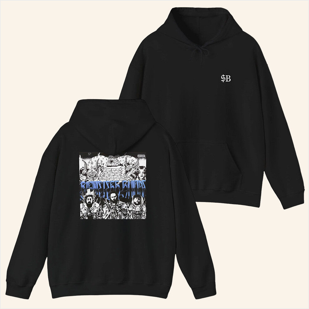 Hoodie Suicide Boys Merch SuicideBoys Shameless Suicide Album Cover Hoodie Husband Gifts