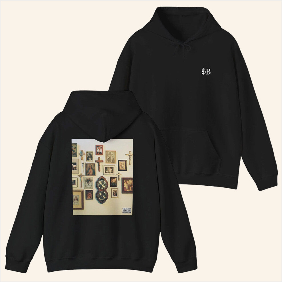 Hoodie Suicide Boys Merch SuicideBoys Thy Kingdom Come Album Cover Hoodie Gifts For Boyfriend