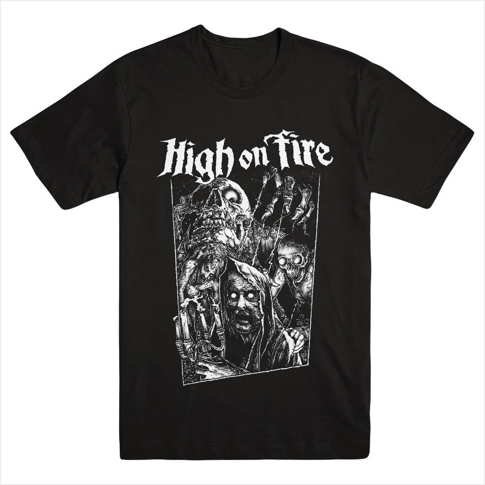 Horror Shirt High On Fire Merch High On Fire Shirt Father'S Day Birthday Gifts For Best Friend