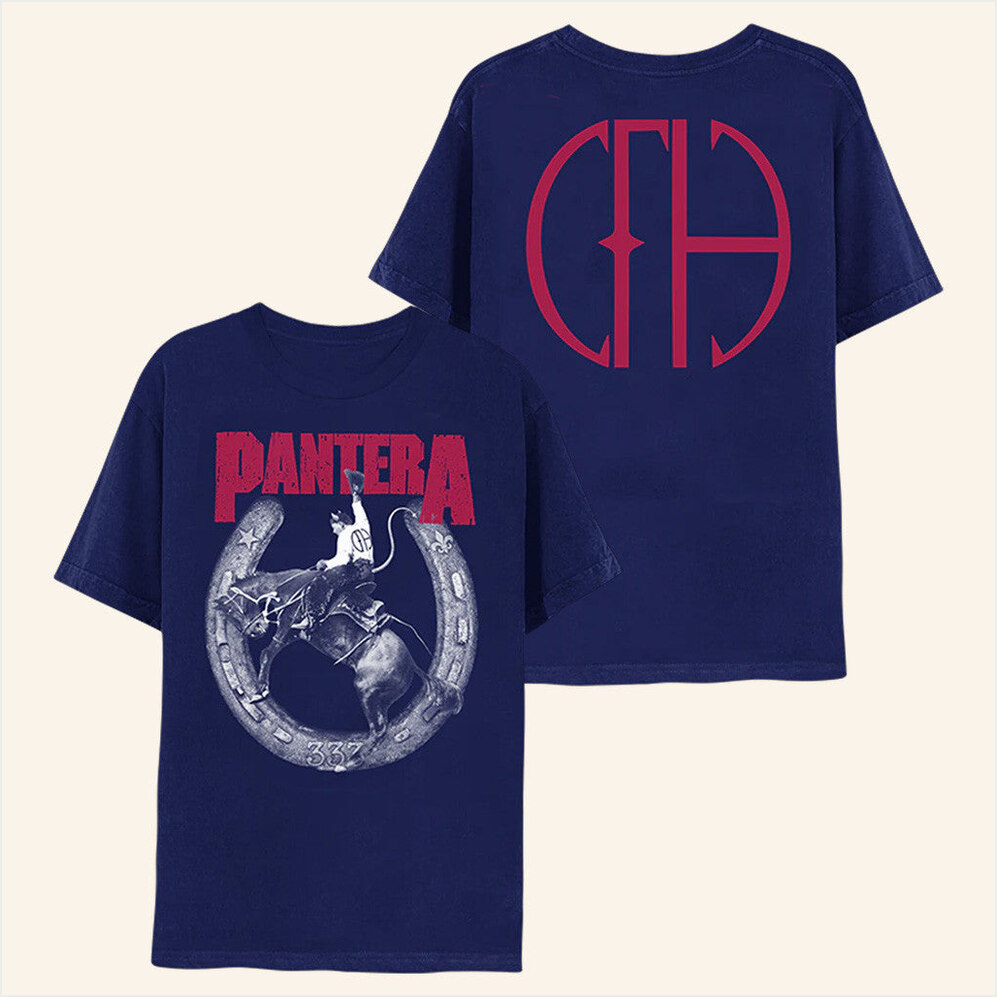 Horseshoe CFH T-Shirt Pantera Merch Presents For Boyfriend Birthday Gift Ideas
