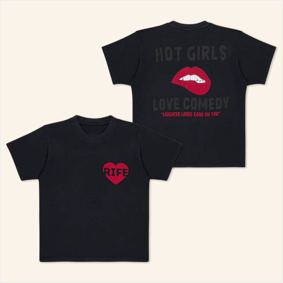 Hot Girls Black T-Shirt Matt Rife Merch Birthday Gifts For Best Friend Christmas Presents