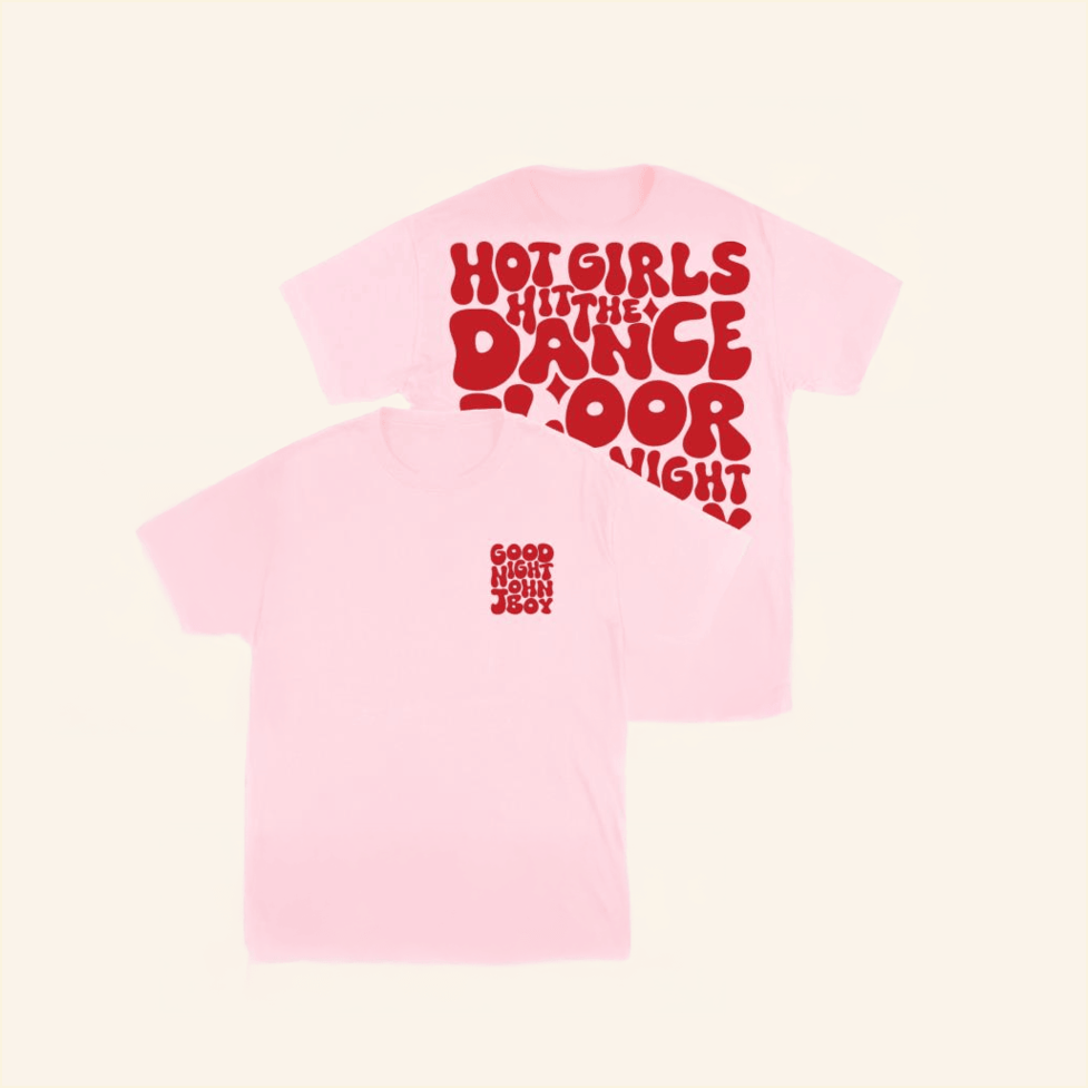 Hot Girls Groovy Graphic T-Shirt Good Night John Boy Merch Birthday Gifts For Friends