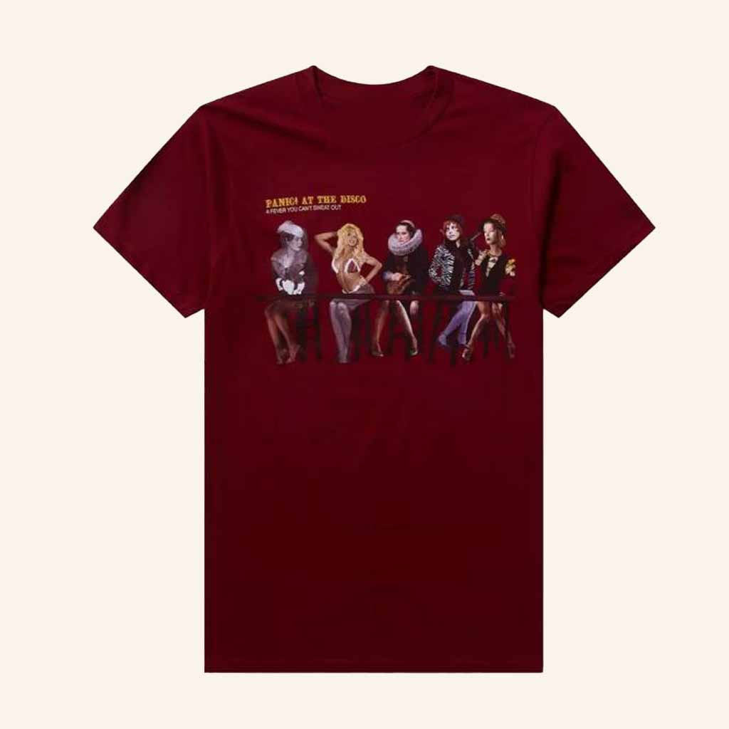Hot Topic Merch Panic At The Disco T-Shirt Best Birthday Gift For Sister