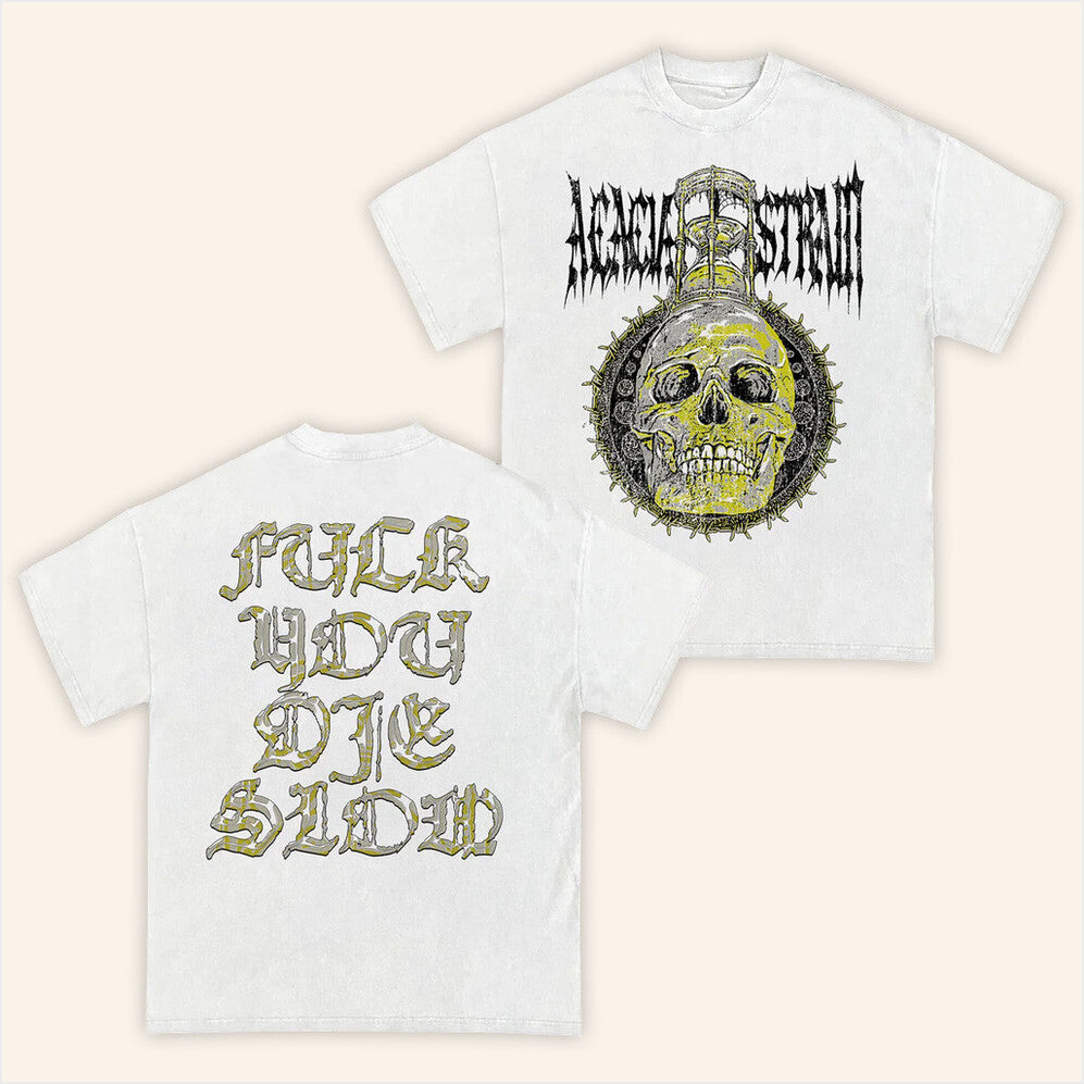 Hourglass Shirt The Acacia Strain Merch Black BFF Birthday Gifts Christmas Presents