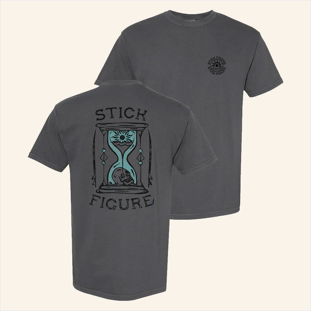 Hourglass T-Shirt Stick Figure Merch Birthday Gifts For Father Gifts For Besties