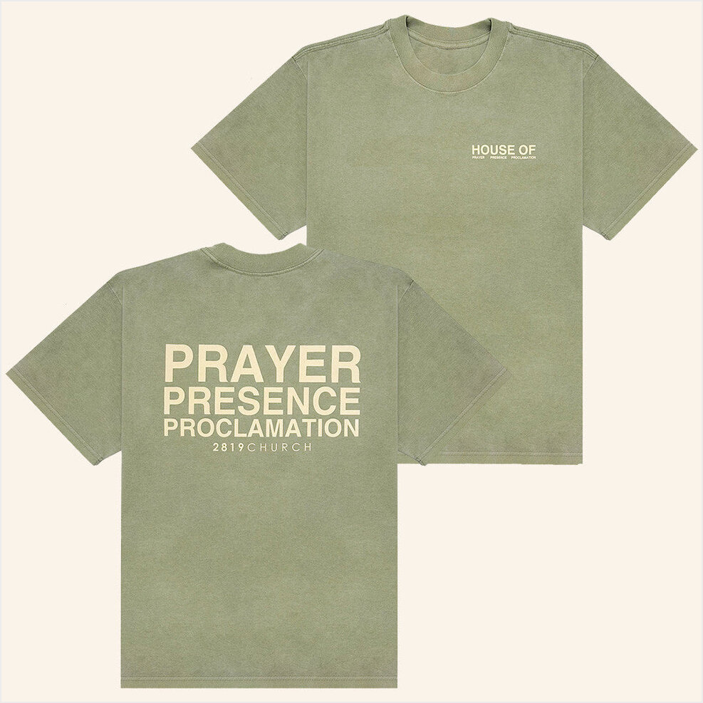 House Of Prayer T-Shirt 2819 Church Merch Birthday Gifts For BFF Christmas Presents