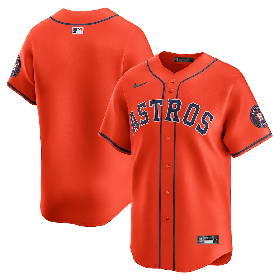 Houston Astros Alternate Limited Men Jersey - Orange - JS609