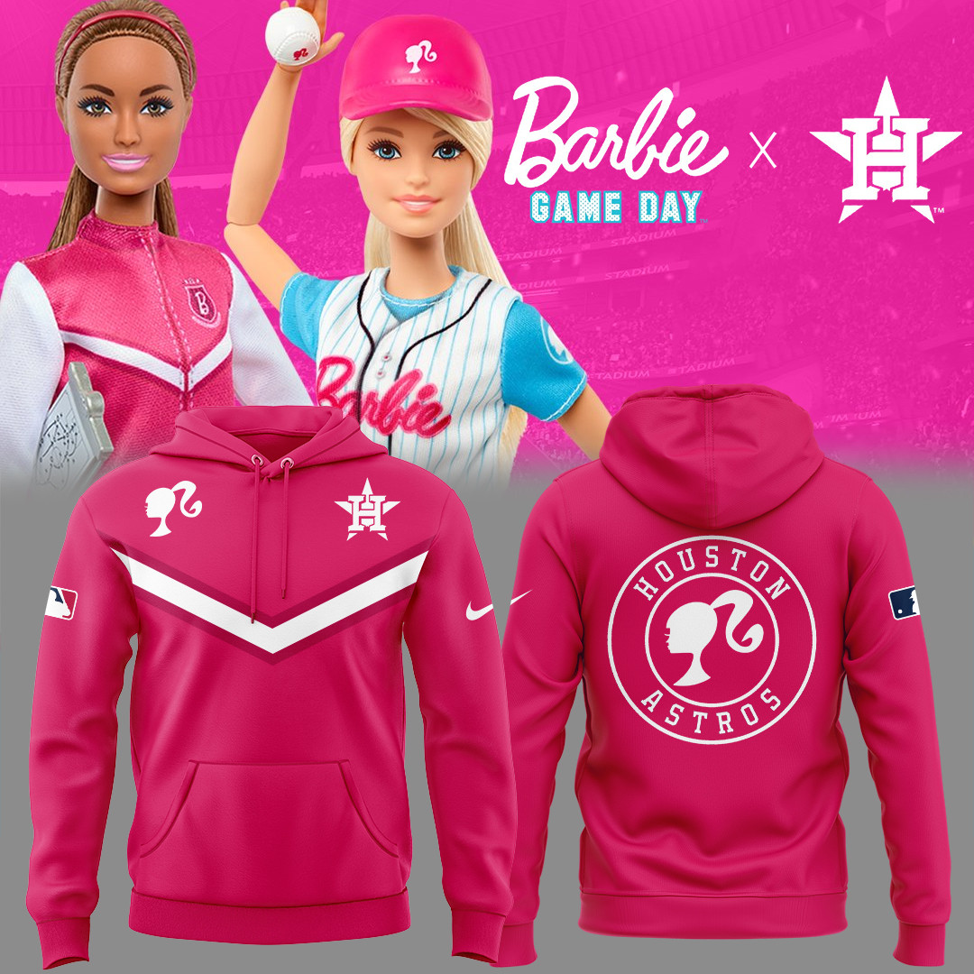 Houston Astros X Barbies 2025 Hoodie Perfect Gift for Her