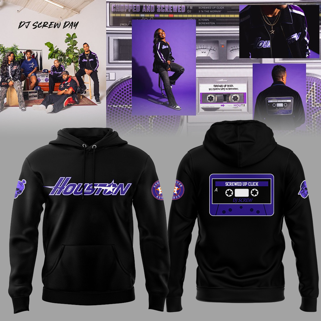 Houston Astros X Dj Screw Hoodie Gift For Music Lovers
