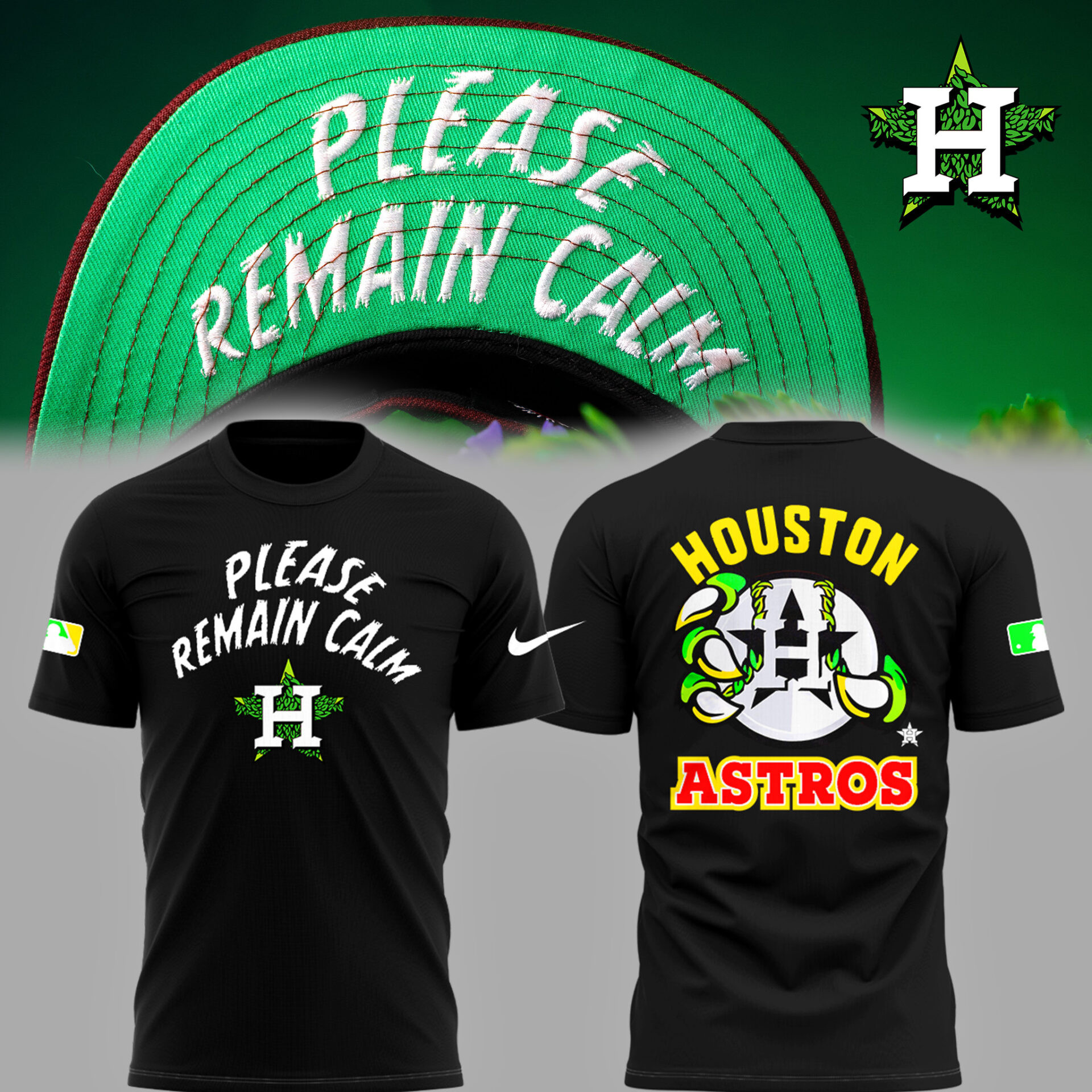 Houston Astros X Hopadillo Please Remain Calm Tshirt Fan Merch