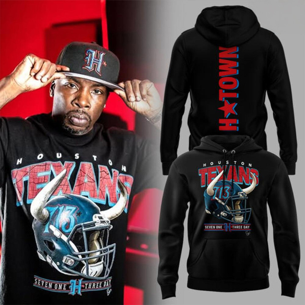 Houston Texans H Town 713 Day Lil Keke Hoodie Houston Texans Merch Gifts For Fans