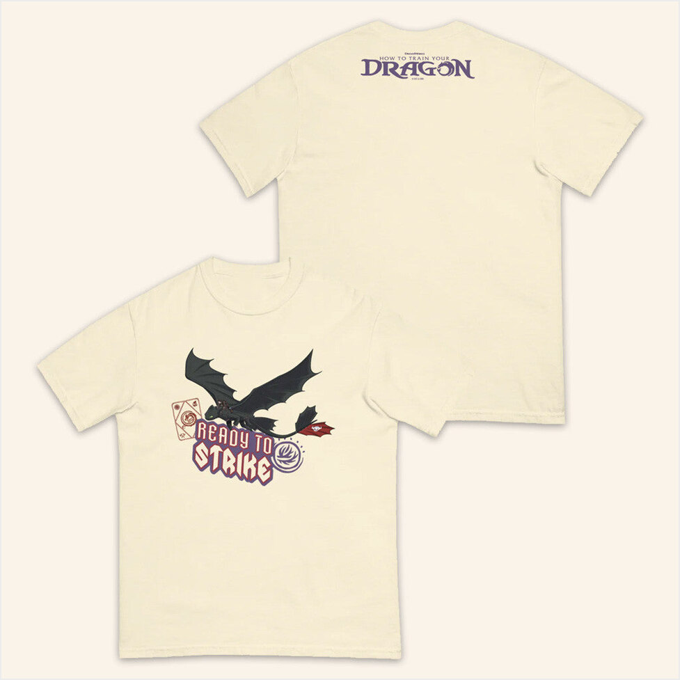 How To Train Your Dragon Ready To Strike T-Shirt Amctheatres Merch Presents For Boyfriend