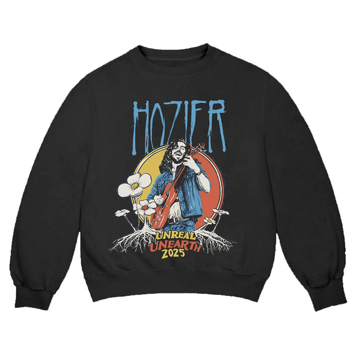 Hozier Tour Merch 2025 Unreal Unearth 2025 Flower Tour Crewneck Merch Gift For Hozier Fans