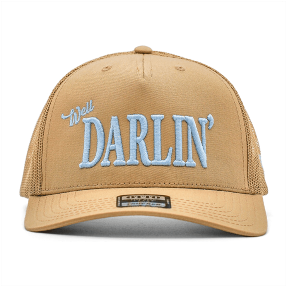 Hudson Westbrook Merch Well Darlin Trucker Hat Good Father's Day Presents Gifts For Fans