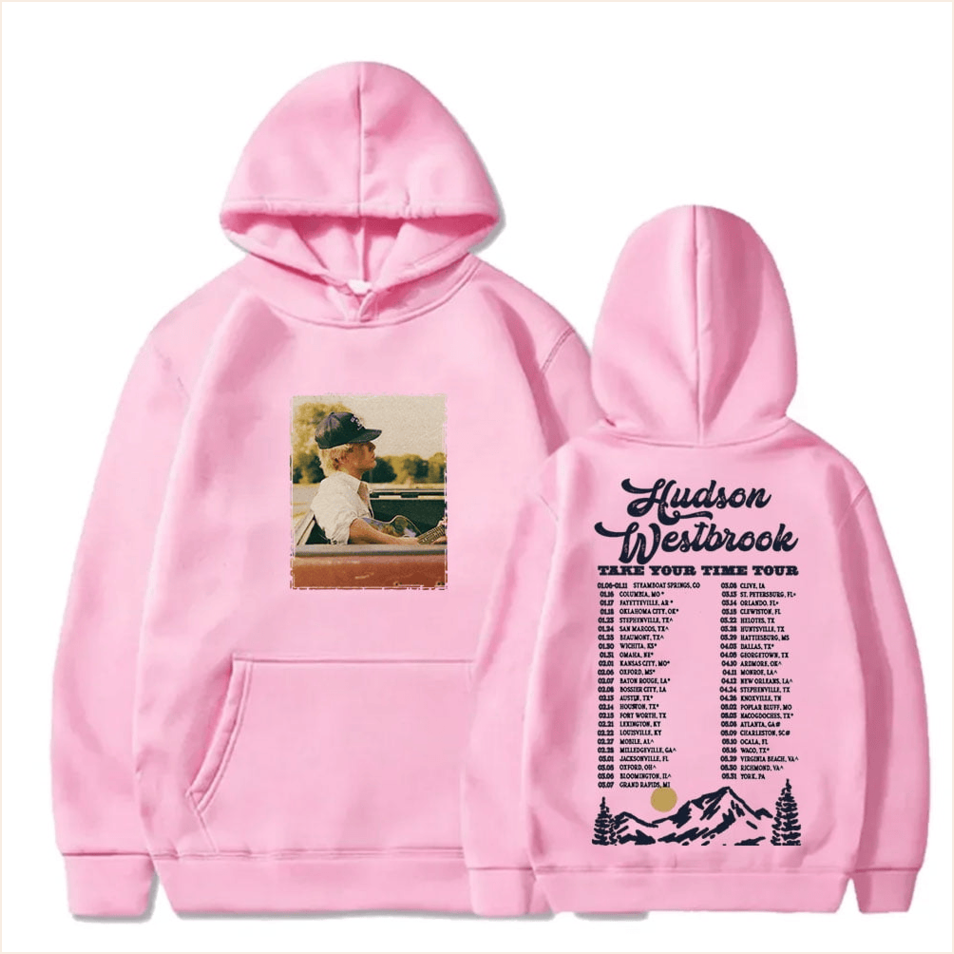 Hudson Westbrook Take Your Time Tour Hoodie Hudson Westbrook Merch Mother's Day Gifts For Her