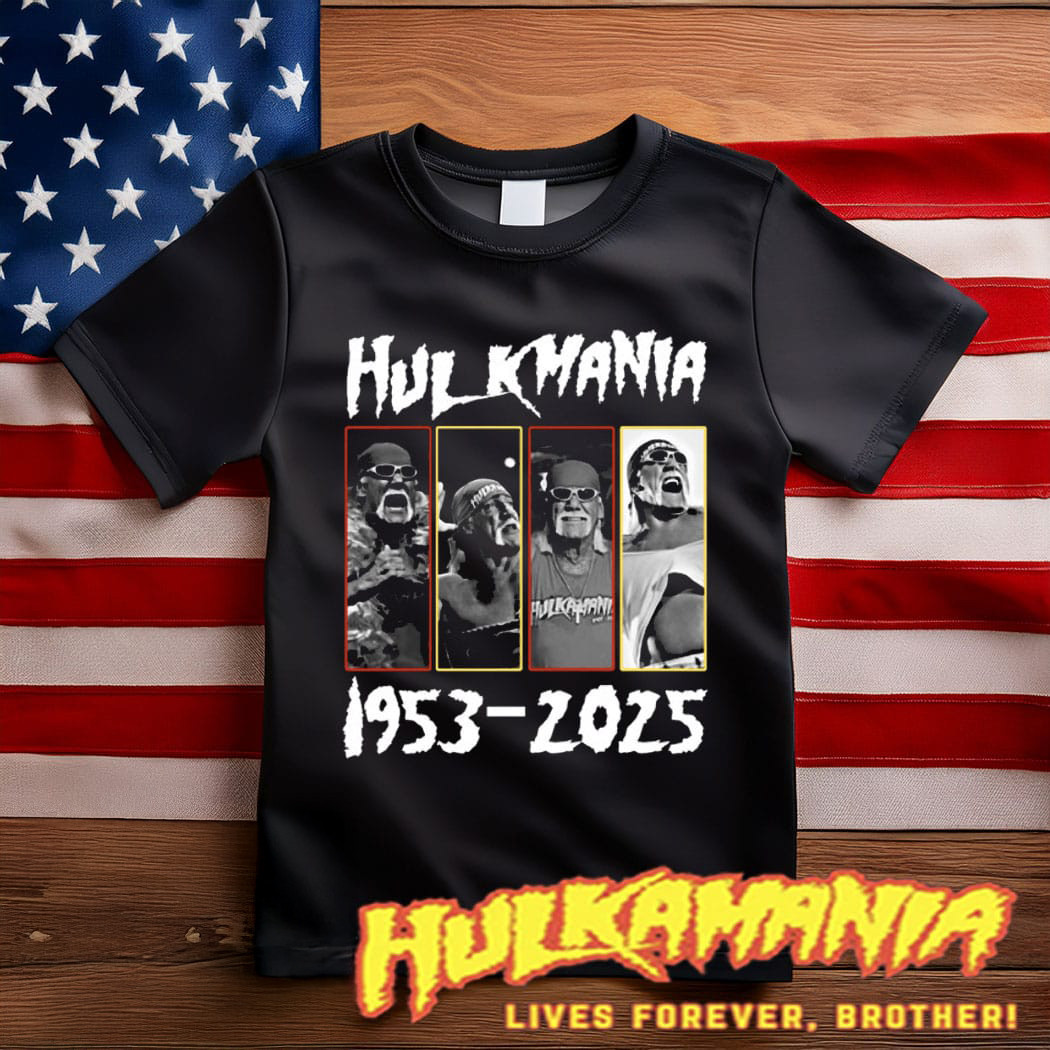 Hulk Hogan Hulkamania Memorial Tshirt Hulkamania Spirit Tribute Gift